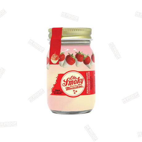 OLE SMOKY MOONSHINE STRAWBERRY MINI SHOT 50ML - Hi Proof - OLE SMOKY MOONSHINE