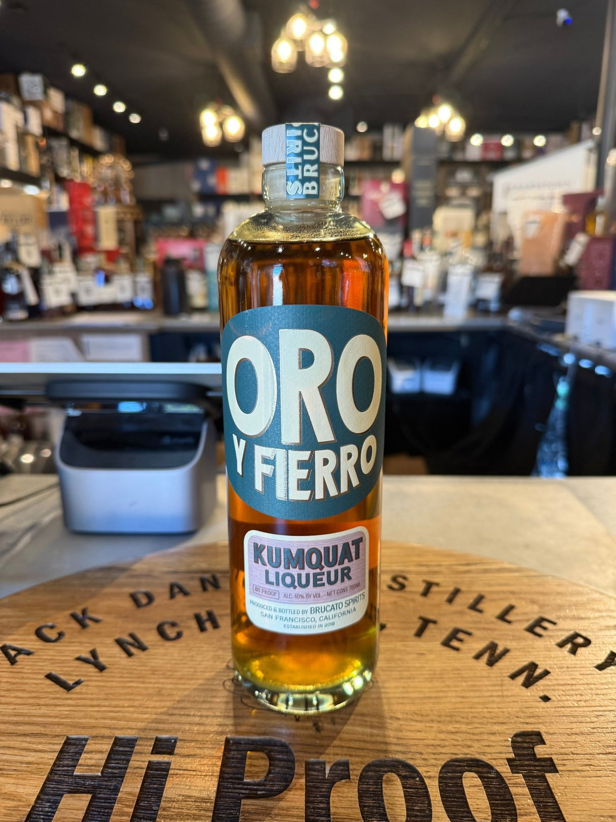 ORO Y FIERRO KUMQUAT LIQUEUR 80 PROOF 700ML - Hi Proof - KUMQUAT