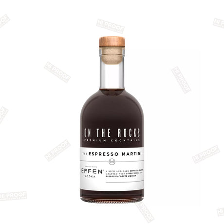 OTR - On The Rocks Premium Cocktails Espresso Martini 375ml - Hi Proof - On The Rocks