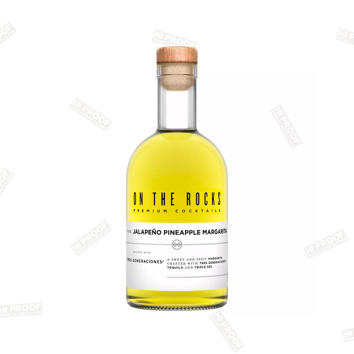 OTR - On The Rocks Premium Cocktails The Jalapeno Pineapple Margarita - 375ml - Hi Proof - On The Rocks