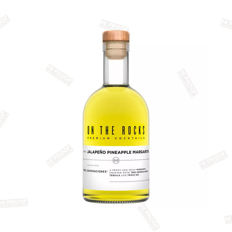 OTR - On The Rocks Premium Cocktails The Jalapeno Pineapple Margarita - 375ml - Hi Proof - On The Rocks