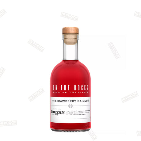 OTR - On The Rocks Premium Cocktails The Strawberry Daiquiri - 750ml - Hi Proof - On The Rocks