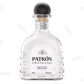 Patron Cristalino Anejo 750ml 80 Proof - Hi Proof - Patron