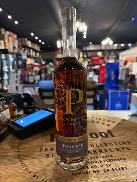 Penelope Toasted Finish Socal Sunset Ember 750ml - Hi Proof - Penelope