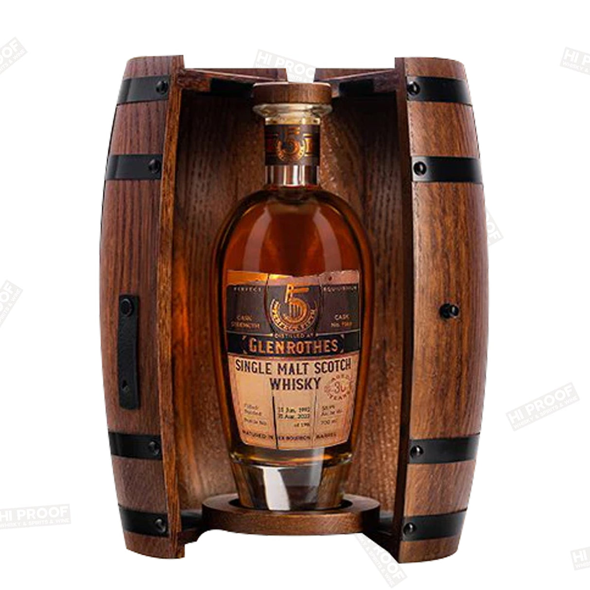 PERFECT FIFTH GLENROTHES SCOTCH SINGLE CASK 30 YEAR OLD 750ML - Hi Proof - Hi Proof