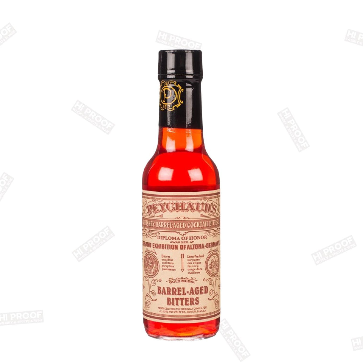Peychauds Barrel Aged Bitters 5oz - Hi Proof - Peychauds