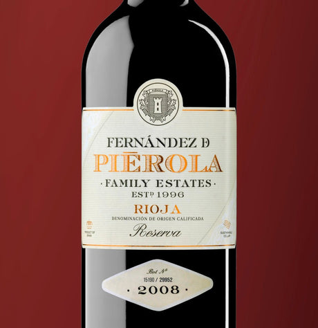 Pierola Tempranillo Rioja Reserva 2008 - Hi Proof - Pierola