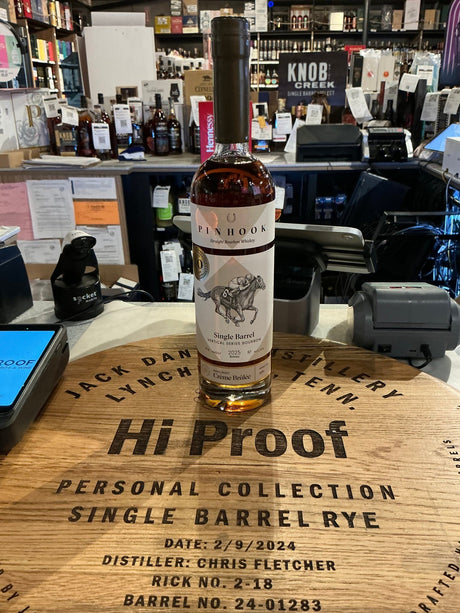Pinhook Bourbon Vertical Series Kentucky 10 Year Creme Brulee 3580 750ml - Hi Proof - Pinhook