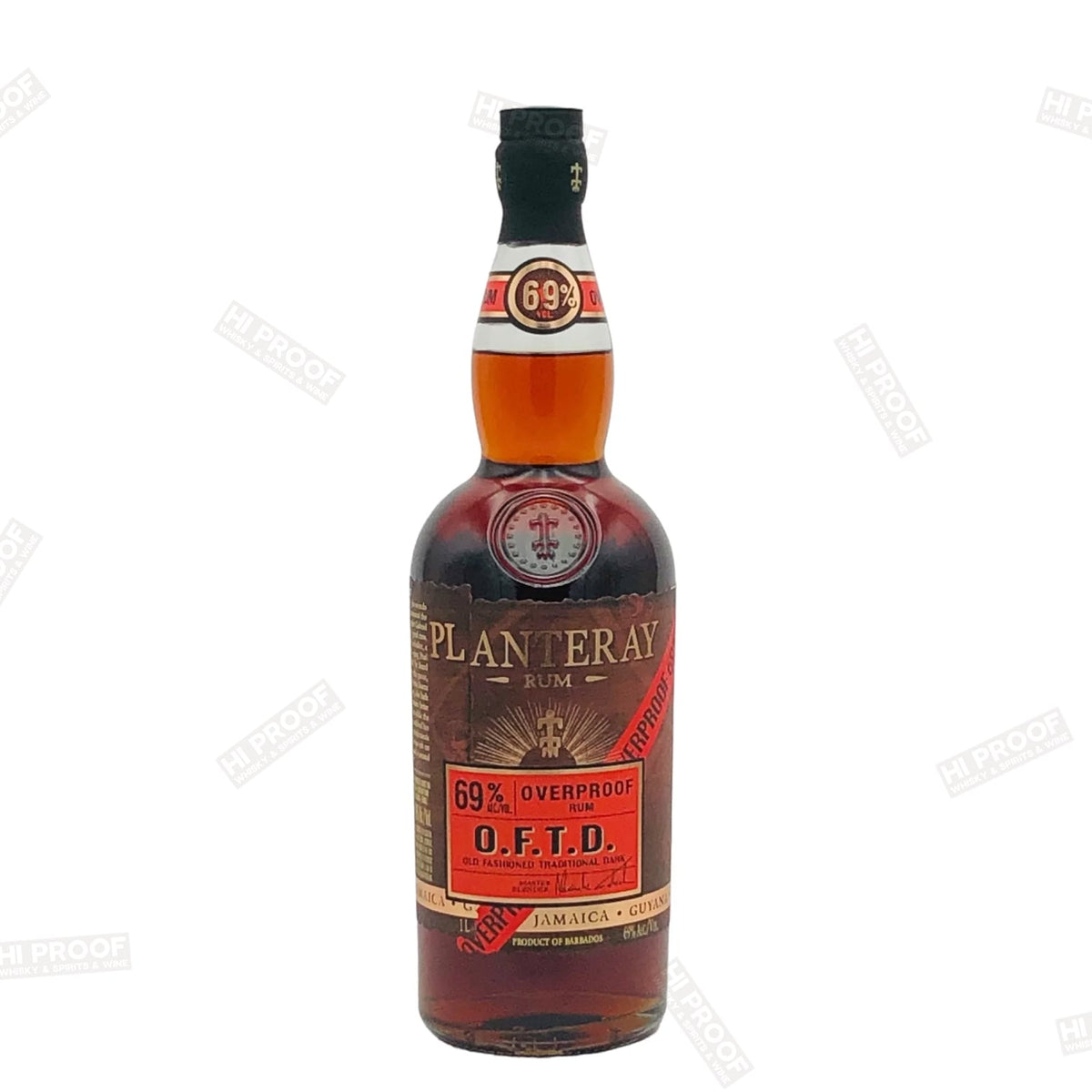 Planteray O.F.T.D. Overproof Rum 138 Proof 1L – Hi Proof