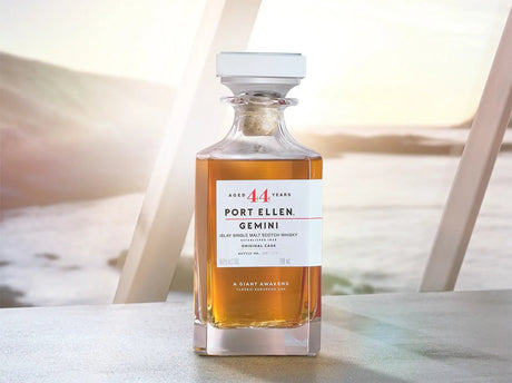 Port Ellen Gemini 1978 Limited Edition 44 years Twin Whiskies ( 700 ml x 2 ) - Hi Proof - PORT ELLEN