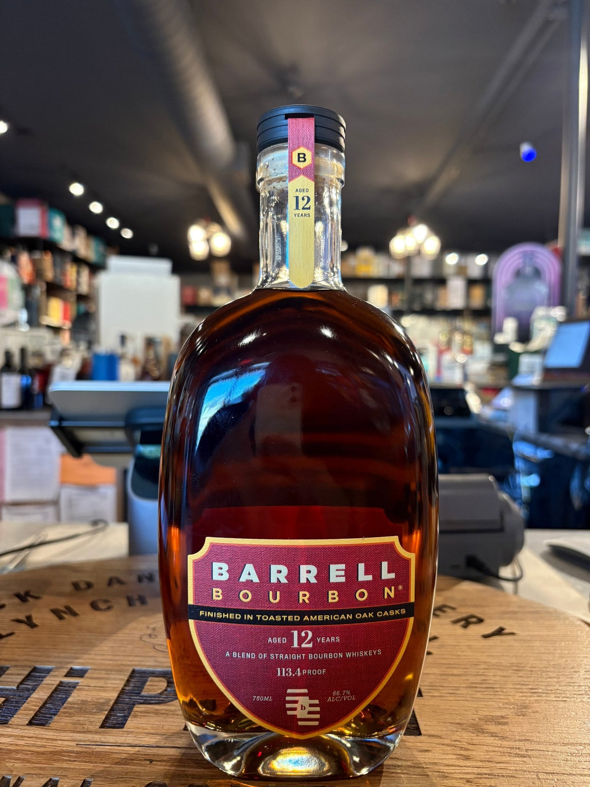 Pre Order - Eta April 15 Barrell Bourbon 12 Year Toasted 113.4 Proof American Oak Finish 750ml 750ml - Hi Proof - Barrell