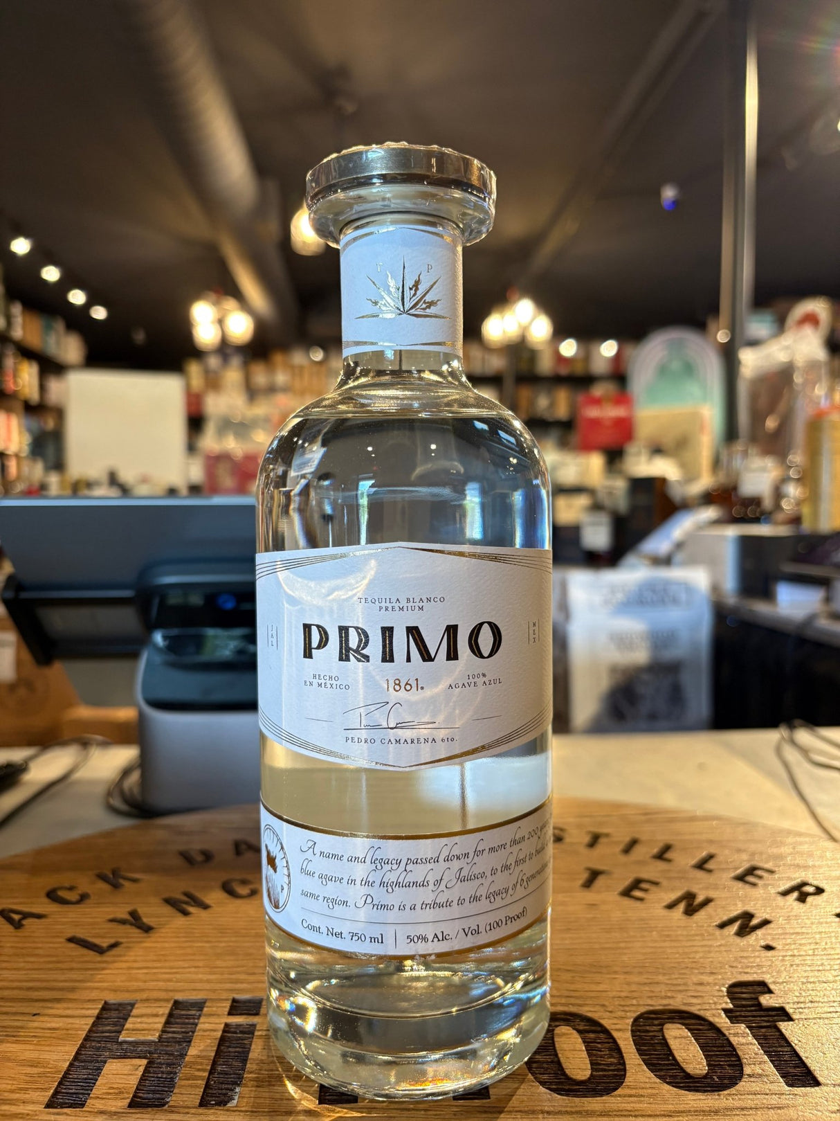 Primo 1861 Tequila Blanco High Proof 100Proof 750mL - Hi Proof - Primo