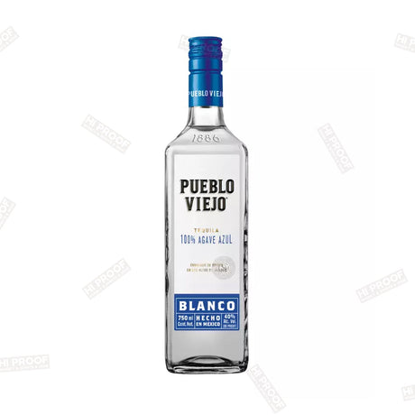 Pueblo Viejo Blanco Tequila 750ml - Hi Proof - Pueblo Viejo