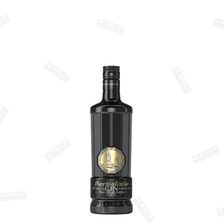 Puerto de Indias Pure Black Dry Gin 50 ml Mini - Hi Proof - Puerto