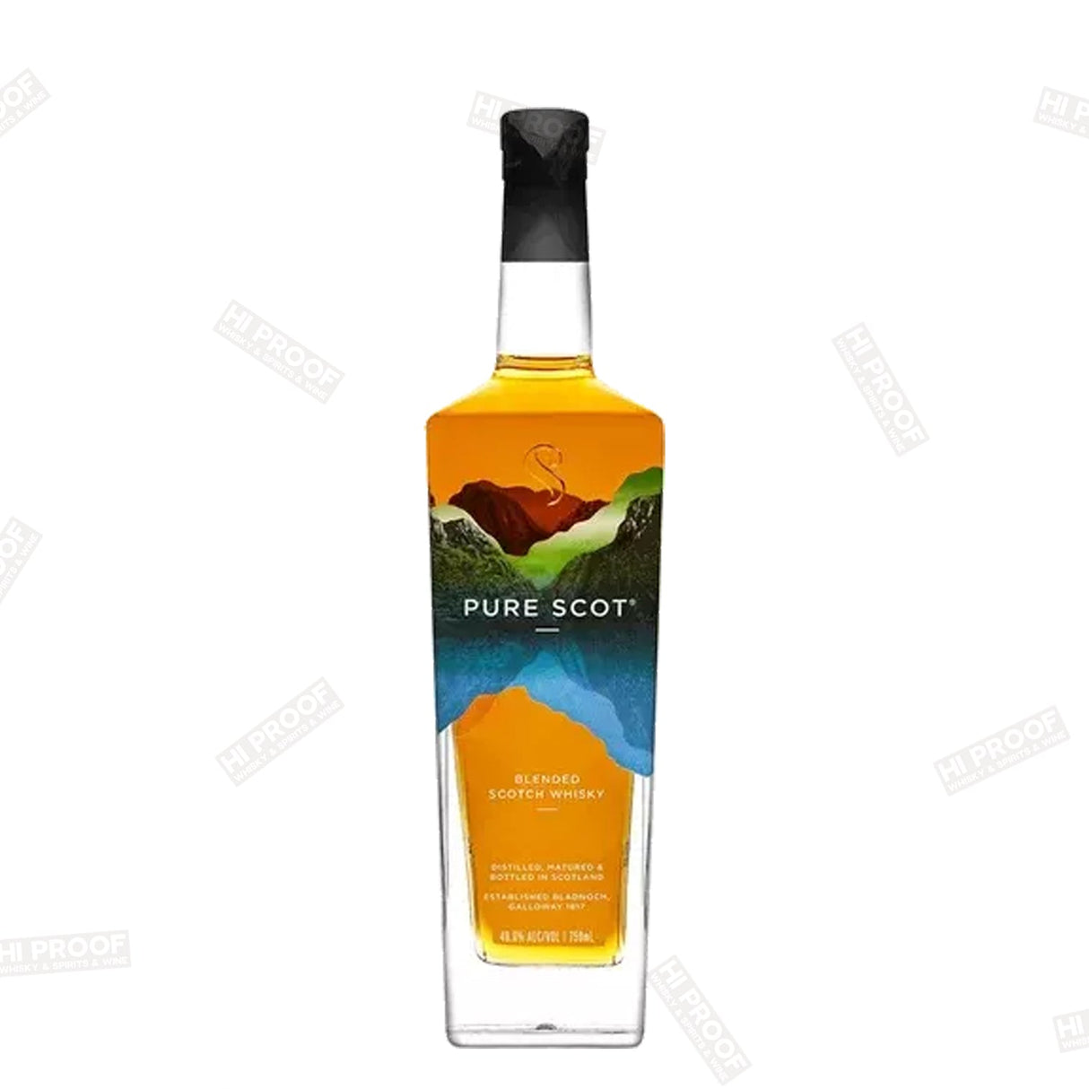 Pure Scot Blended Scotch Whisky 80proof - Hi Proof - Pure Scot