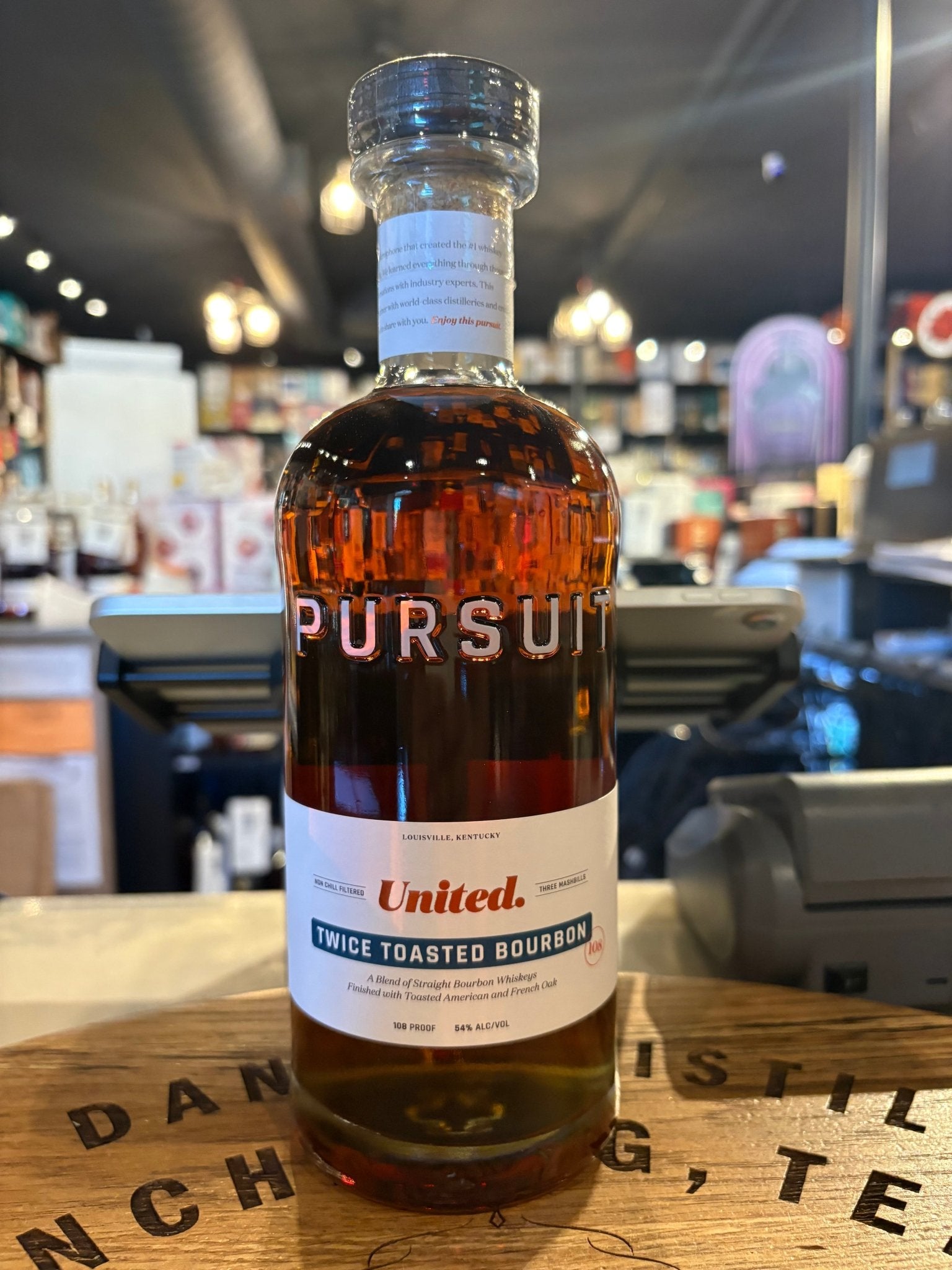 Pursuit United Twice Toasted Bourbon (108 Proof) 700ml – Hi Proof