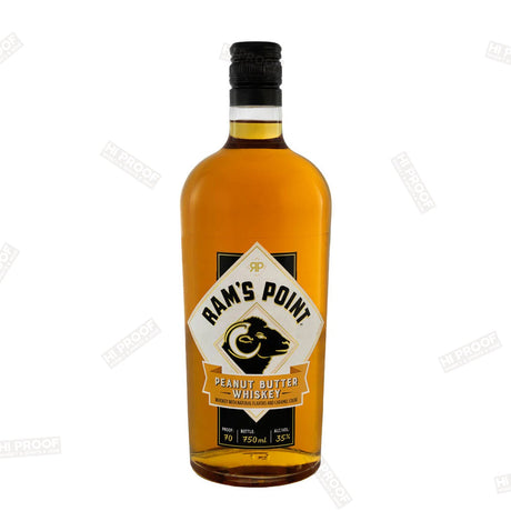 Ram's Point Peanut Butter Whiskey 1L - Hi Proof - RAM'S POINT