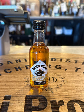 Ram's Point Peanut Butter Whiskey 50ml (mini) - Hi Proof - RAM'S POINT