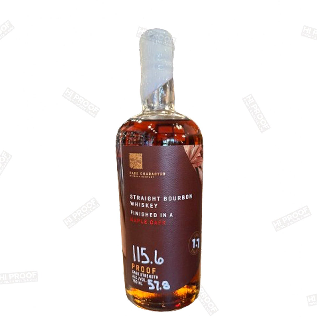 Rare Character Bourbon Maple Cask 115.6 Proof 750ml - Hi Proof - Rare Character