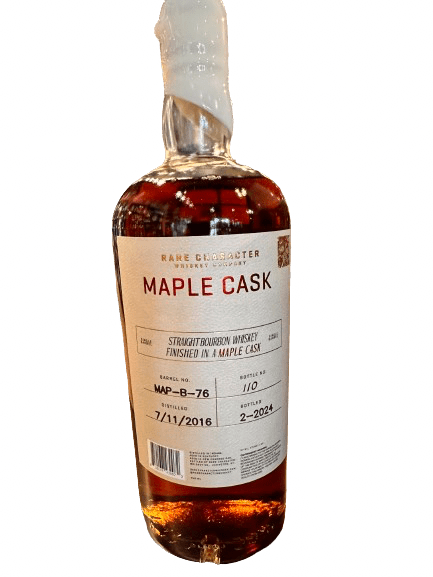Rare Character Bourbon Maple Cask 115.6 Proof 750ml - Hi Proof - Rare Character