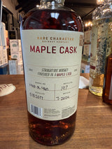 Rare Character Maple Cask Finished Rye Whiskey 750ml 110.22 proof 7.2 year - Hi Proof - Rare Character