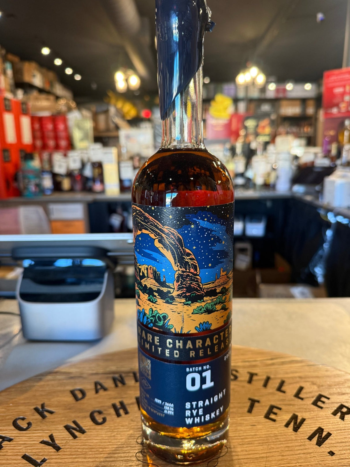 Rare Character Straight Rye Whisky 2025 Limited Release Batch1 123.76 Proof 750ml limit 1 - Hi Proof - Rare Character