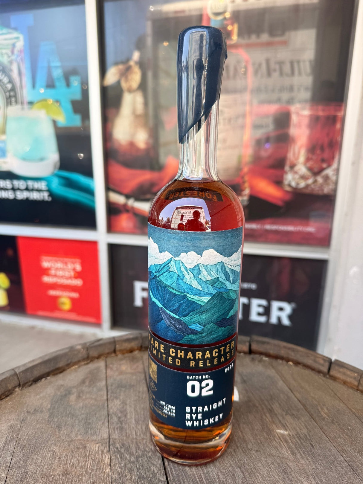 Rare Character Straight Rye Whisky Batch2 120.4 Proof 2026 Limited Release 750ml - Hi Proof - Rare Character