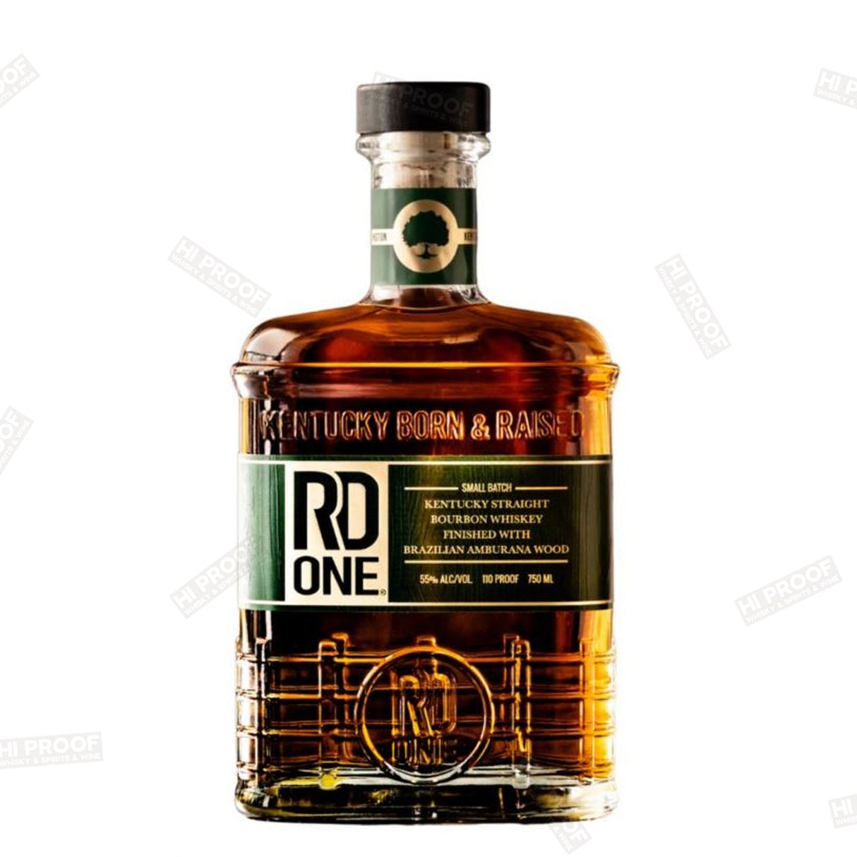 RD One Brazilian Amburana Wood Finish Straight Bourbon Whiskey - Hi Proof - RD One