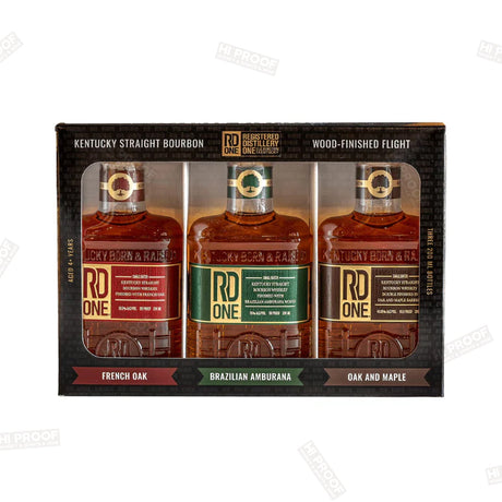 RD One Kentucky Straight Bourbon Wood - Finished Flight Tasting Set 200mL - Hi Proof - RD One