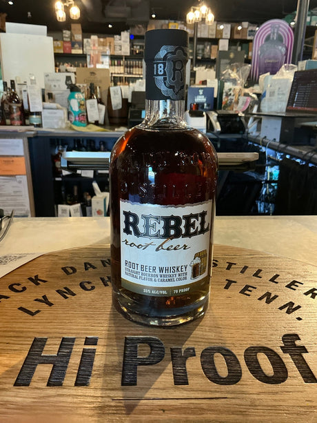 Rebel Root Beer Whiskey 750ml - Hi Proof - Rebel