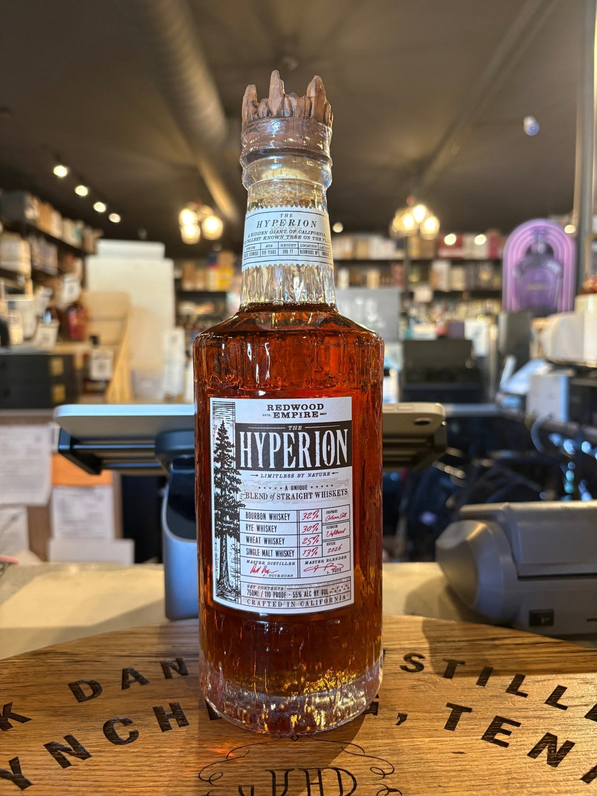 Redwood Empire Hyperion American Whisky 2026 750ml - Hi Proof - Redwood Empire