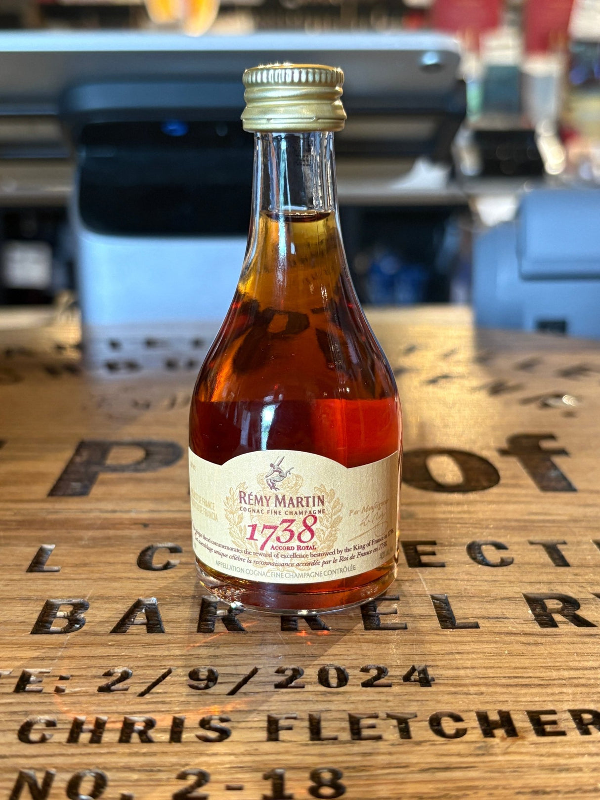 Remy Martin 1738 Accord Royal Cognac 50ml (Mini) - Hi Proof - Remy Martin