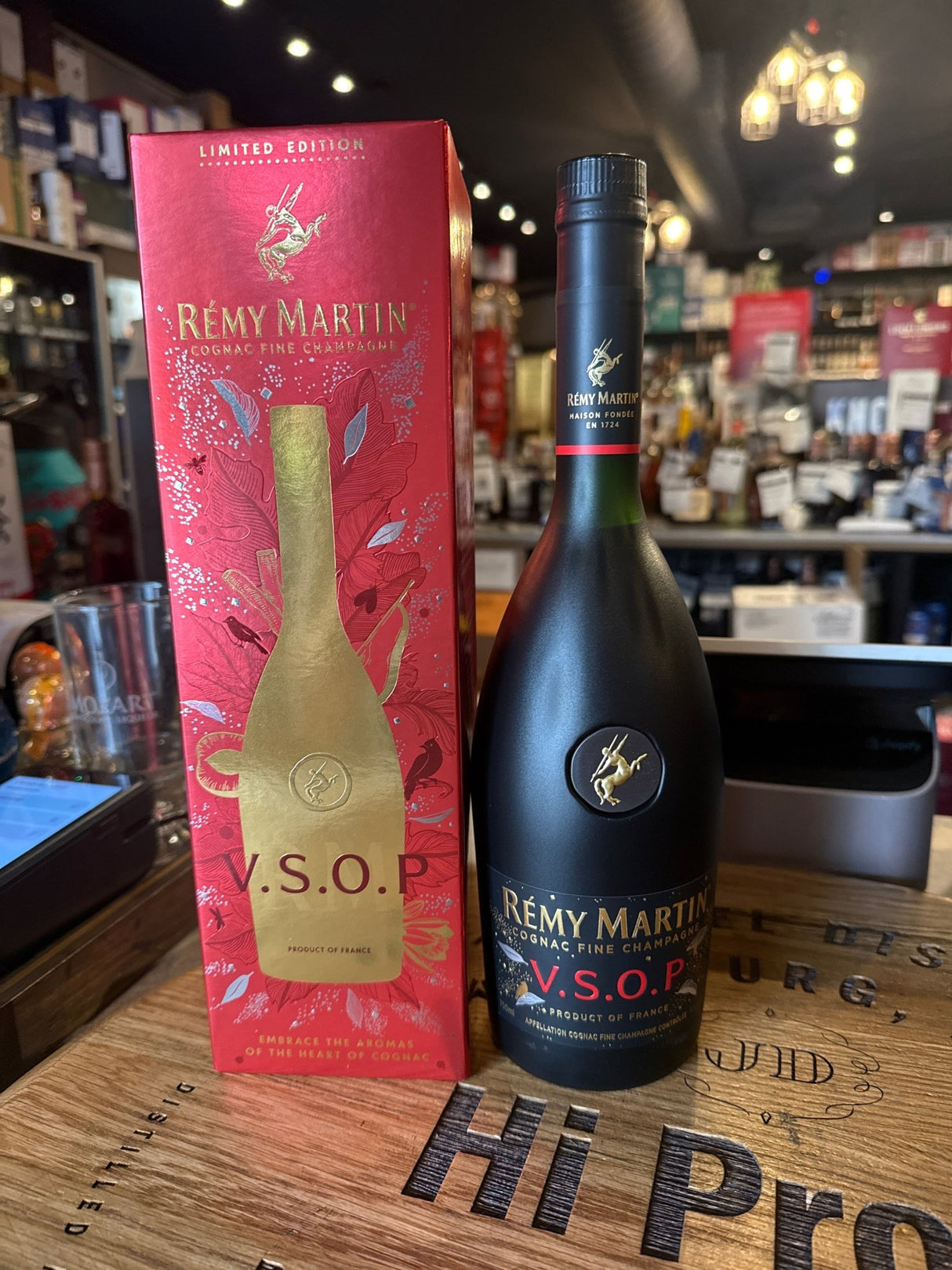 Remy Martin VSOP Cognac 750ml with gift box Limited edition - Hi Proof - Remy Martin