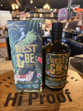 Rest & Be Thankful Longpond 1998 23 year 57.6% Alc Single Cask Jamaican Rum 700 ml - Hi Proof - Rest & Be