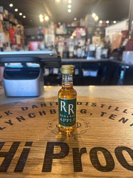 Rich & Rare Apple Whisky 50mL (Mini) - Hi Proof - Rich & Rare