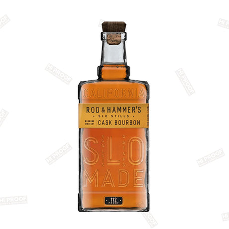 Rod & Hammer's SLO Stills Cask Strength Bourbon Whiskey 112 Proof 750ml - Hi Proof - Rod & Hammer's