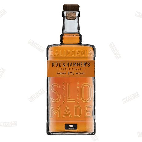 Rod & Hammer's SLO Stills Straight Rye Whiskey 90 Proof 750ml - Hi Proof - Rod & Hammer's