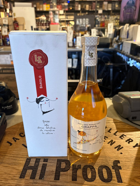 Romano Levi Grappa Barolo | Italian Grappa from Piedmont 750ml - Hi Proof - Romano levy