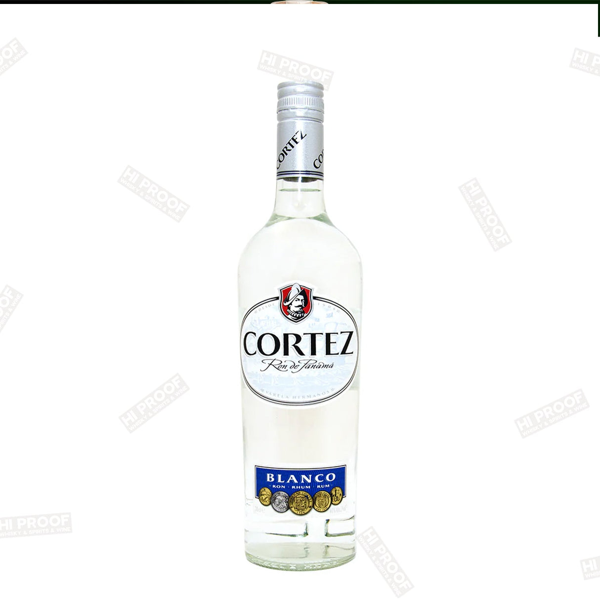 RON CORTEZ BLANCO 1 L - Hi Proof - RON CORTEZ