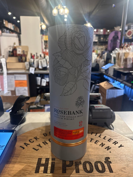 Rosebank 32 Year Old Lowland Single Malt Scotch Whisky 700ml - Hi Proof - Rosebank