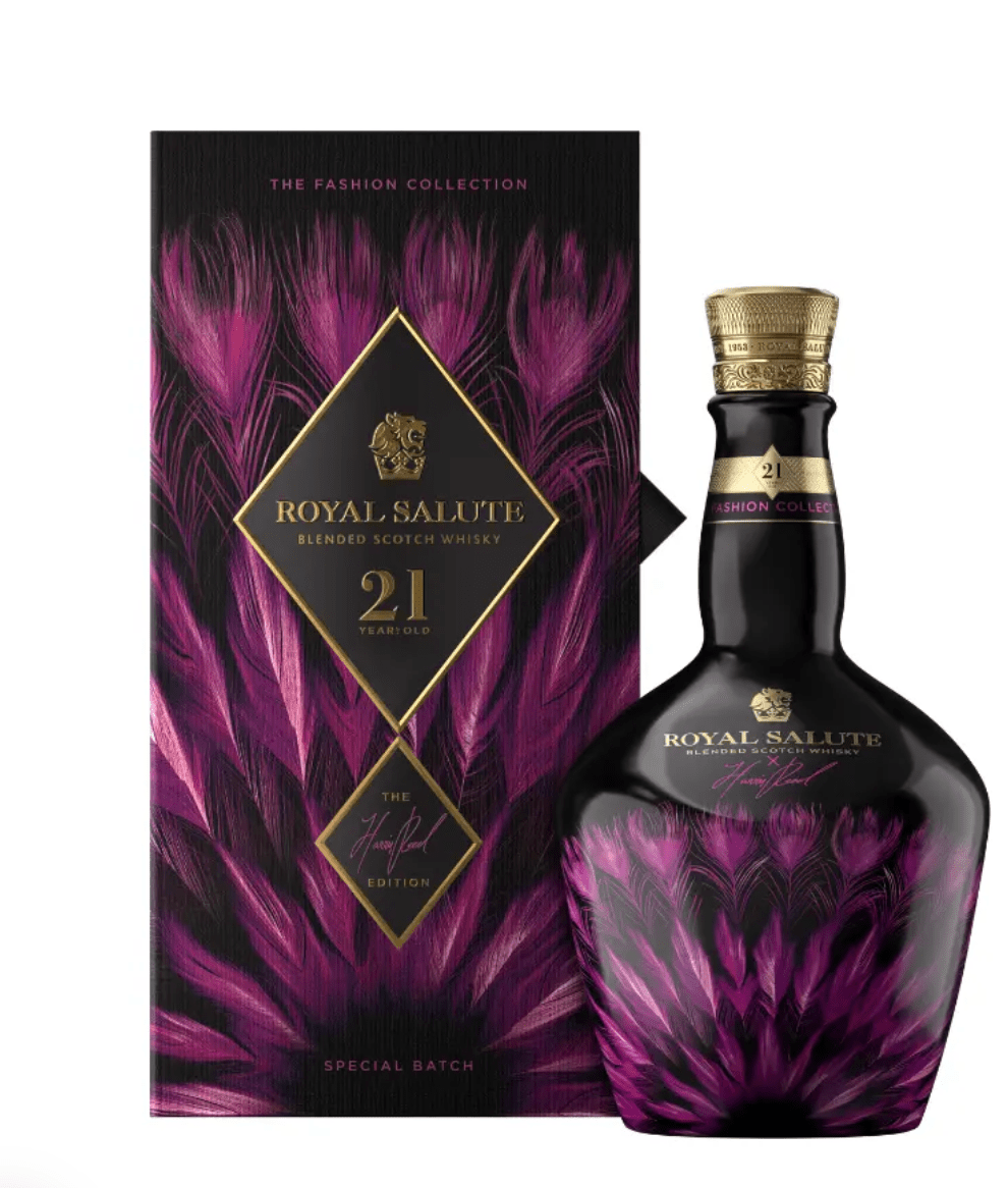 Royal Salute 21 Year Harris Reed 3rd "edition A" Scotch Whisky 700ml - Hi Proof - Royal Salute