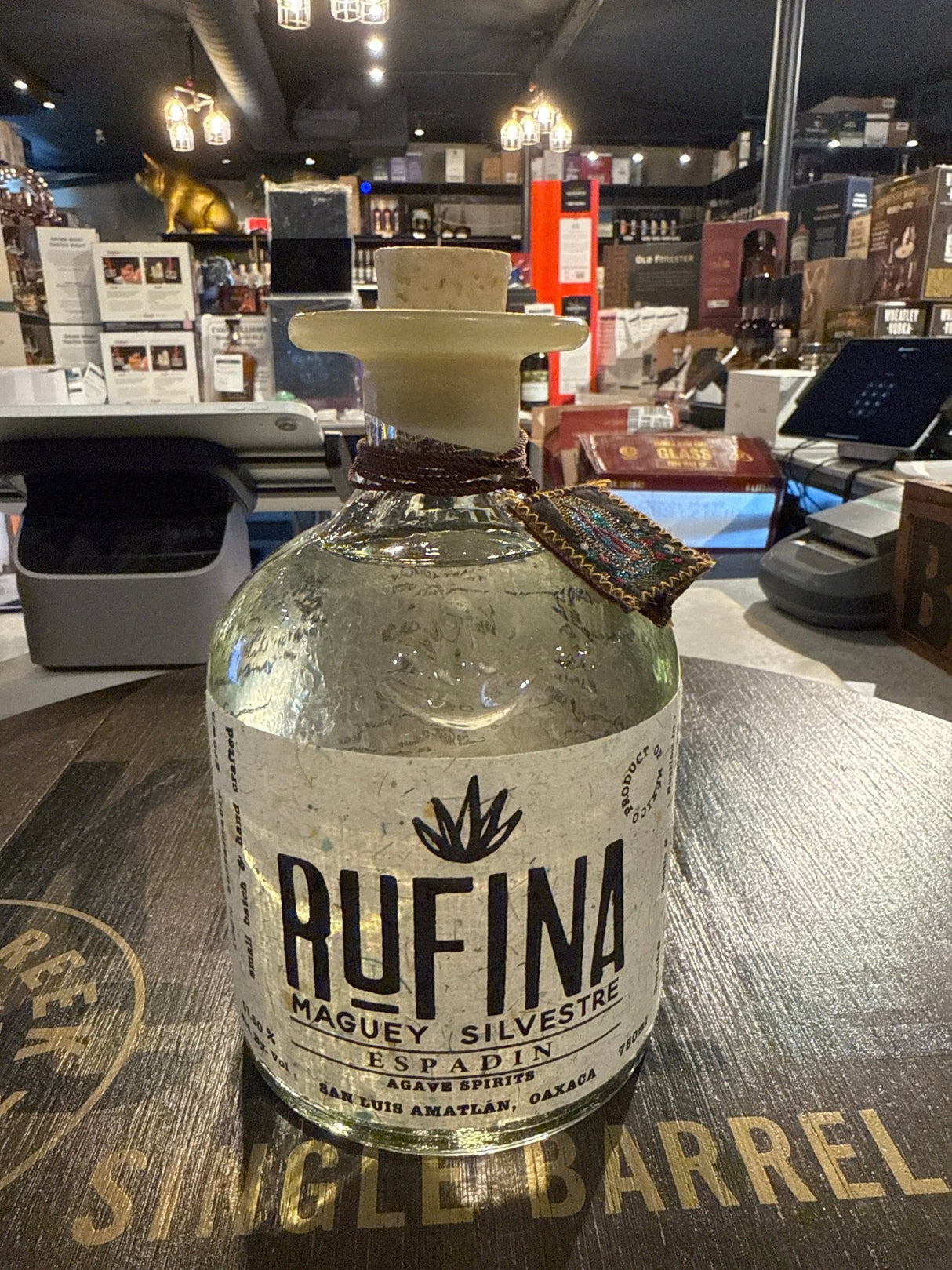 Rufina Maguey Silvestre Espadin Agave Spirit 750ml - Hi Proof - Rufina Maguey