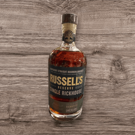 Russell’s Reserve Single Rickhouse Camp Nelson E 128 Proof CNE - Hi Proof - Russell’s