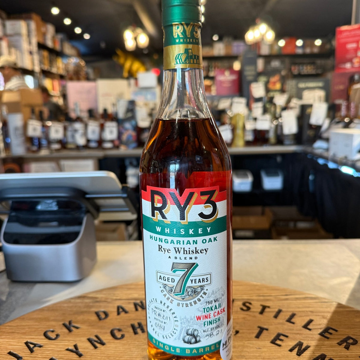 Ry3 7 Year Tokaji Cask Strength Whiskey 116.4 Proof – Hi Proof