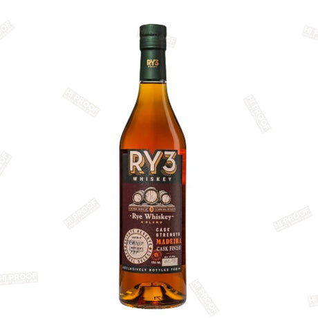 Ry3 Whiskey Madeira Cask Finish 750ml - Hi Proof - Ry3