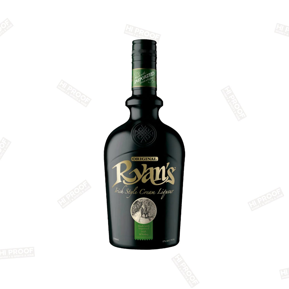Ryan's Irish Style Cream Liqueur 750ml - Hi Proof - RYAN'S