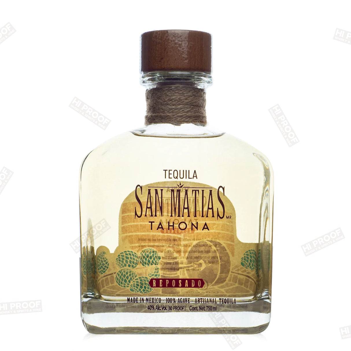 San Matias Tahona Reposado Tequila 750ml - Hi Proof - San Matias