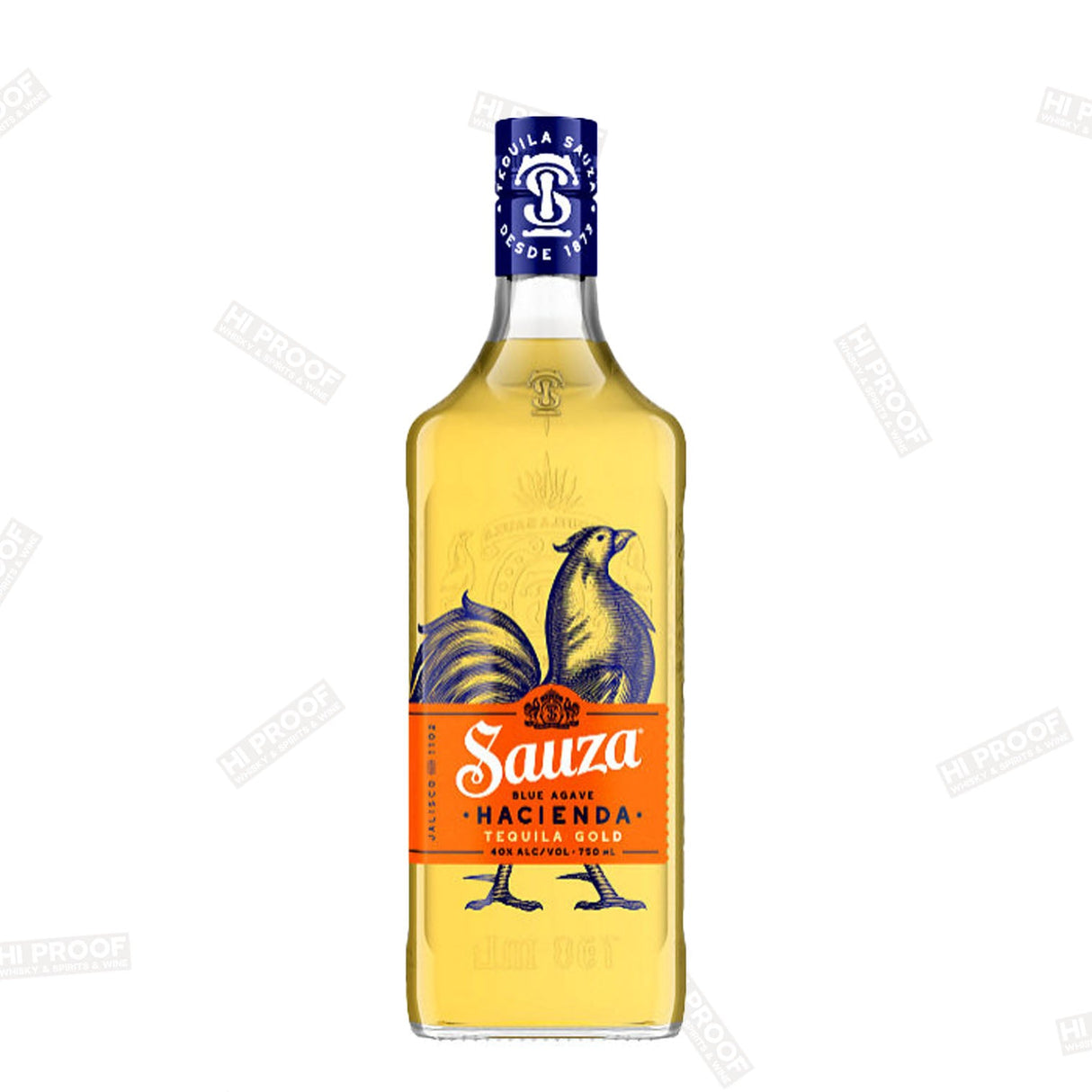 Sauza Gold Tequila - 750ml Bottle - Hi Proof - Sauza