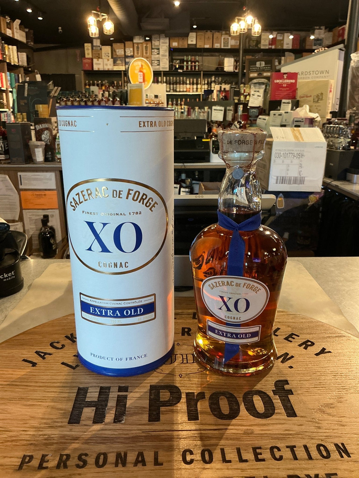 SAZERAC DE FORGE X.O 750mL - Hi Proof - SAZERAC Cognac