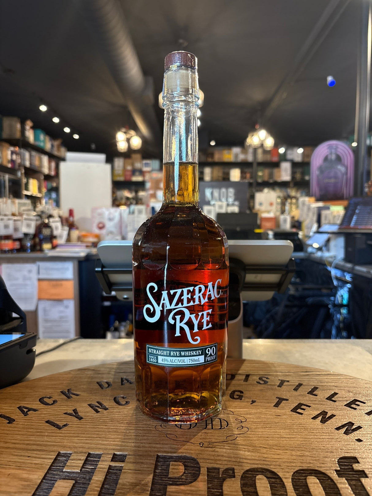 Sazerac Rye Whisky 750ml - Hi Proof - Sazerac